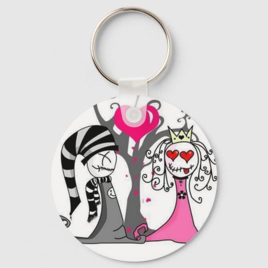 Eine tote Liebe Schlüsselanhänger (Vorderseite)