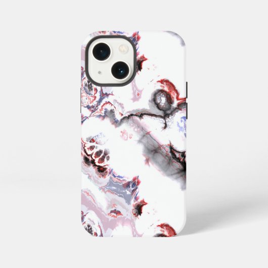 Eine Touch aus Marmor iPhone Hülle (Rückseite)