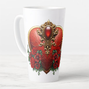 Eine Touch der Gotik, des Herzens und der ewigen V Milchtasse