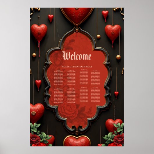 Eine Touch der Gotik, des Herzens und der ewigen V Poster (Vorne)