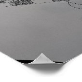 Eine Touch der Kunst Poster (Ecke)