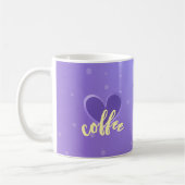 Eine Touch der Liebe in jeder Sip-Kaffee-Tasse Kaffeetasse (Links)
