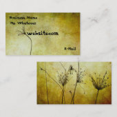 Eine Touch der Natur Visitenkarte (Vorne/Hinten)