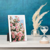 Eine Touch der Romantik: Rose Bouquet Tabletop Pla Fotoplatte (Seite)