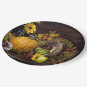 Eine Touch der Teller des Herbstpapiers 9" (Schrägansicht)