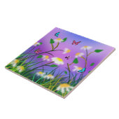 Eine Touch des Frühlings, große Keramik Fliese (Seite)