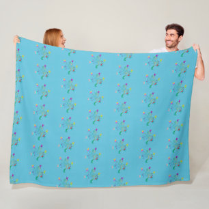 Eine Touch des Paradieses Fleecedecke