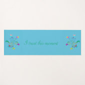 Eine Touch des Paradieses Yogamatte (Vorderseite (Horizontal))