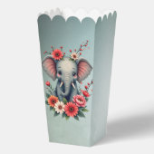 Eine Touch des Sommers: Der Babyelefant Geschenkschachtel (Rückseite)