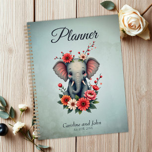 Eine Touch des Sommers: Der Babyelefant Planer