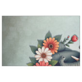 Eine Touch des Sommers: Der Babyelefant Stoff (Fat Quarter (45,7 x 55,9 cm))