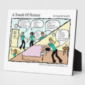 "Eine Touch des Spaßes" Hinter dem Scenes Massage  Fotoplatte (Seite)