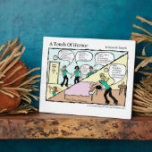 "Eine Touch des Spaßes" Hinter dem Scenes Massage  Fotoplatte (Seite)