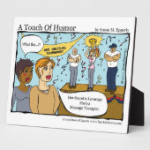 "Eine Touch des Spaßes" Massage Therapist Arm Wres Fotoplatte (Seite)