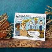 "Eine Touch des Spaßes" Massage Therapist Arm Wres Fotoplatte (Seite)