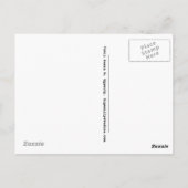 "Eine Touch des Spaßes" Massage Wäscherei Comic Postkarte (Rückseite)