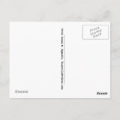 "Eine Touch des Spaßes" Massagetherapeuten Grenzen Postkarte (Rückseite)