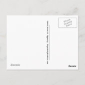 "Eine Touch des Spaßes" Vibrationsmassage Postkarte (Rückseite)