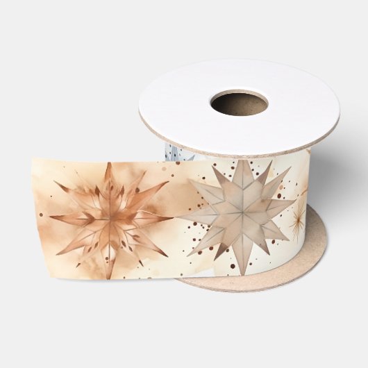 Eine Touch des winterlichen Ribbon Satinband (Spule)