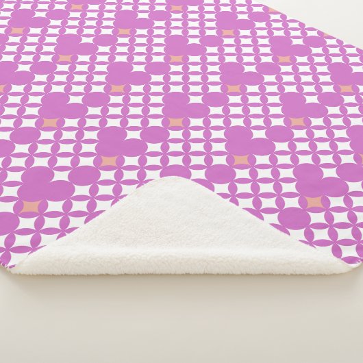 Eine Touch eleganter Sternmuster Sherpa Blanket Sherpadecke (3/4)