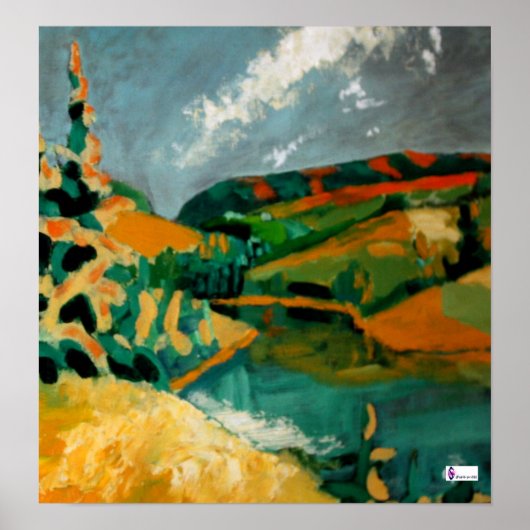 Eine Touch Goldplakat Poster (Vorne)