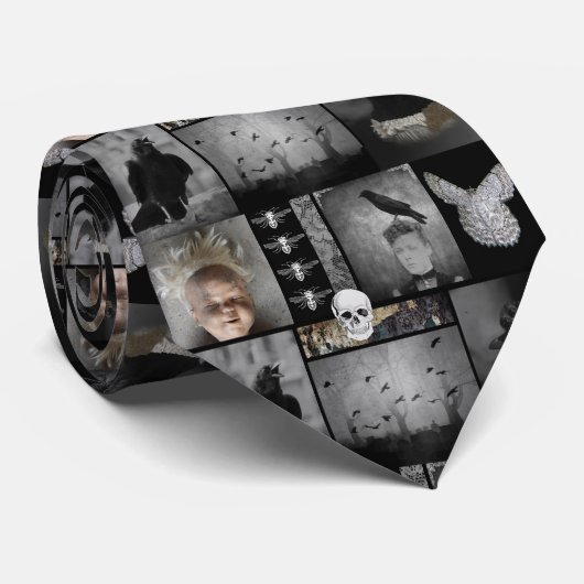 Eine Touch gotischer Quirkiness Krawatte (Gerollt)