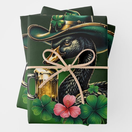 Eine Touch Irlands Geschenkpapier Set (Beispiel)