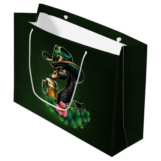 Eine Touch Irlands Große Geschenktüte (Vorderseite Schrägansicht)