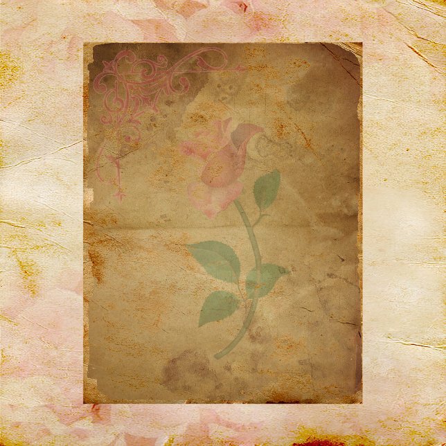Eine Touch rosa, florales Scrapbook (Von Creator hochgeladen)