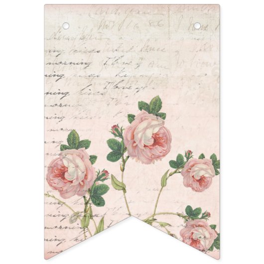 Eine Touch rosa Kissen Wimpelkette (Zweite Fahne)