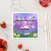 eine Touch Spring, in der Sie Ihre Message-Vorlage Serviette (Beispiel)