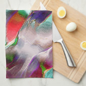 Eine Touch subtiler oder farbenfroher Extravaganz  Geschirrtuch (Viertel Falte)