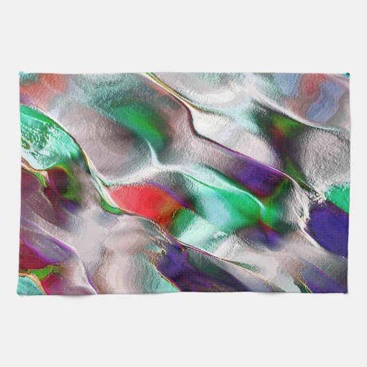 Eine Touch subtiler oder farbenfroher Extravaganz  Geschirrtuch (Horizontal)