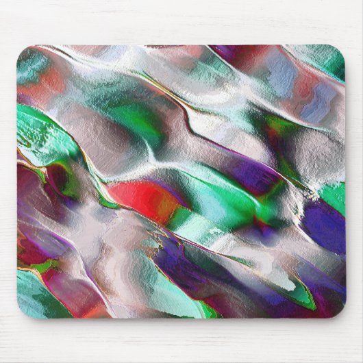 Eine Touch subtiler oder farbenfroher Extravaganz Mousepad (Vorne)