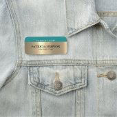 Eine Touch von Elegance & modernen ästhetischen Go Namensschild (Beispiel)