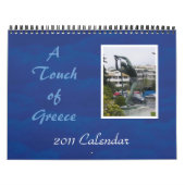 Eine Touch von Griechenland Kalender (Titelbild)