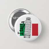 Eine Touch von Italien Button (Vorne & Hinten)
