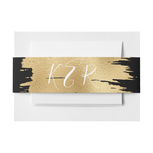 Eine Touch von Tallit Bar oder Bat Mitzvah Einladungsbanderole (Vorderseite Beispiel)