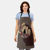 Eine Touch von Trippy-Vision Schürze (Getragen)