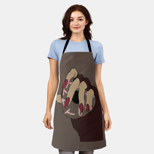 Eine Touch von Trippy-Vision Schürze (Getragen)