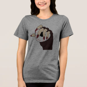 Eine Touch von Trippy-Vision Tri-Blend Shirt