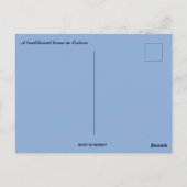 Eine traditionelle Zuhause in Eritrea Postkarte (Rückseite)