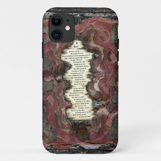 Eine Träne Case-Mate iPhone Hülle (Rückseite)