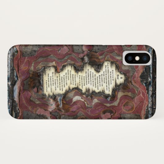 Eine Träne Case-Mate iPhone Hülle (Rückseite (Horizontal))