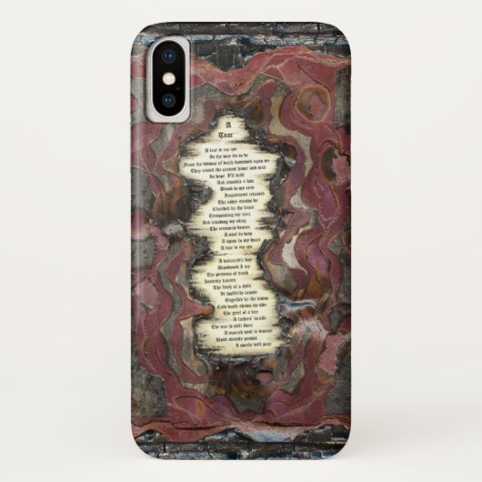 Eine Träne Case-Mate iPhone Hülle (Rückseite)