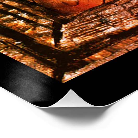 Eine Träne Poster (Ecke)