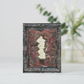 Eine Träne Postkarte (Stehend Vorderseite)