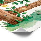 Eine träumerische Aquarellillustration Poster (Ecke)
