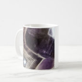 Eine traumhafte Amethyst-Tasse Kaffeetasse (Vorderseite Links)