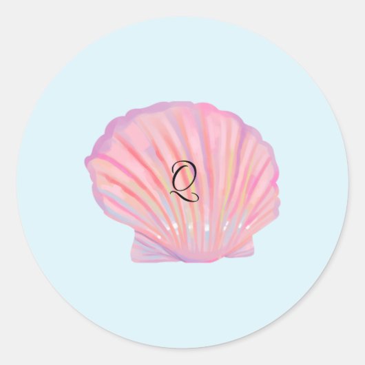 Eine traumhafte Hochzeit am Strand Runder Aufkleber (Vorderseite)